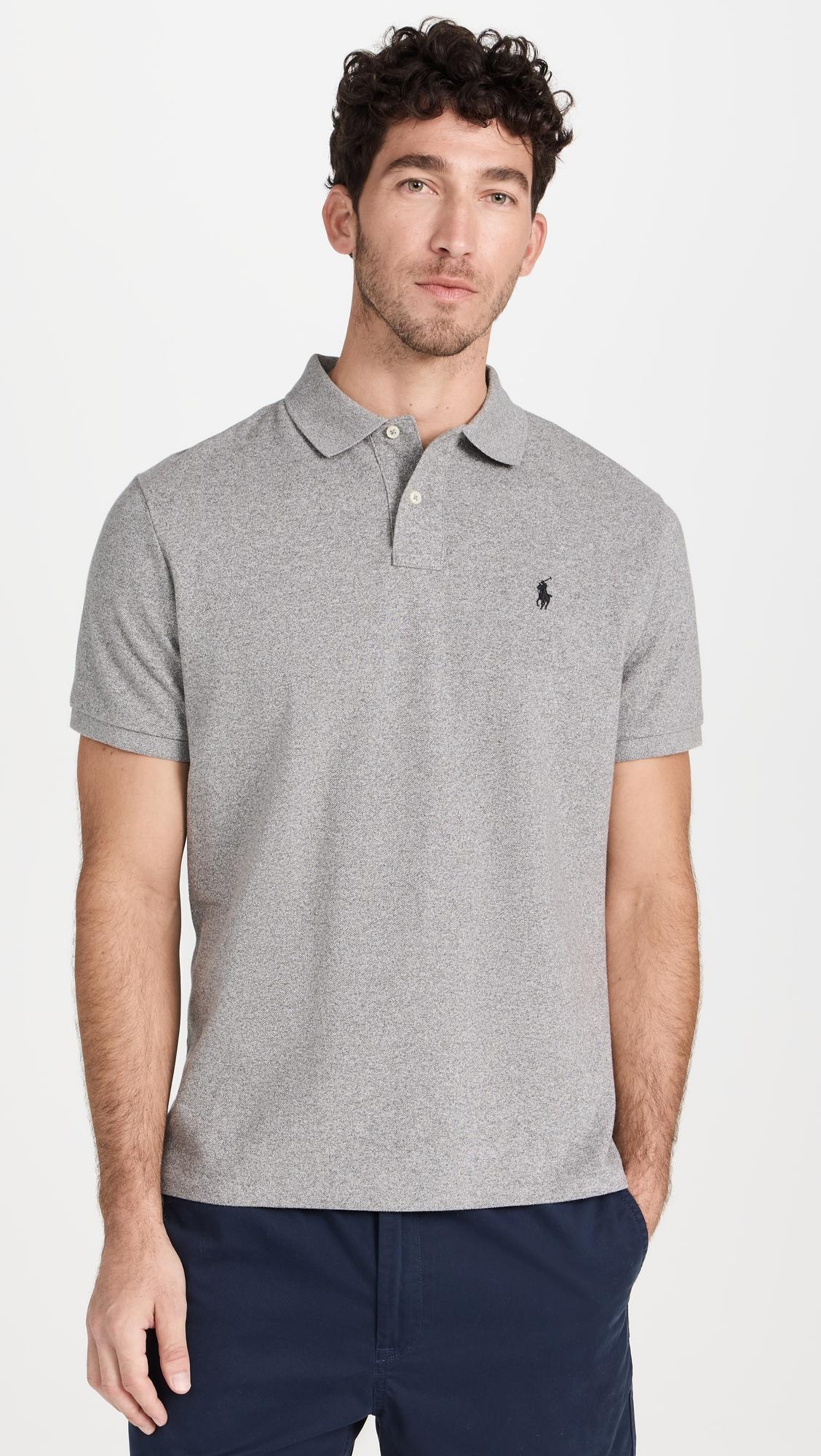Custom Slim Fit Iconic Mesh Polo by POLO RALPH LAUREN