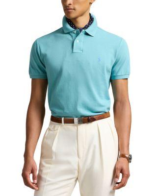Custom Slim Fit Mesh Polo Shirt by POLO RALPH LAUREN