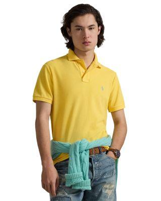 Custom Slim Fit Mesh Polo Shirt by POLO RALPH LAUREN