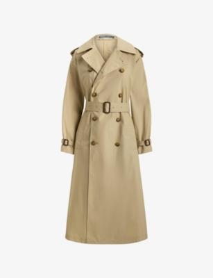 Double-Breasted Regular-Fit Stretch-Cotton Trench Coat by POLO RALPH LAUREN
