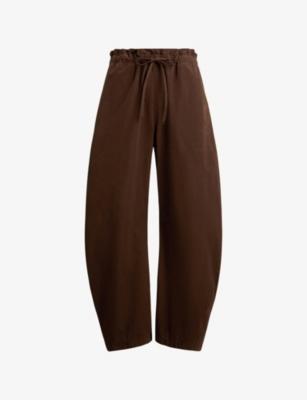 Elasticated-Waist Tapered-Leg Cotton Trousers by POLO RALPH LAUREN