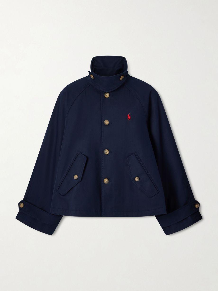 Embroidered cotton-gabardine jacket by POLO RALPH LAUREN