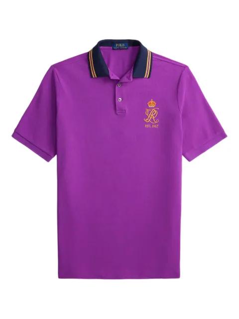 Embroidered polo shirt by POLO RALPH LAUREN