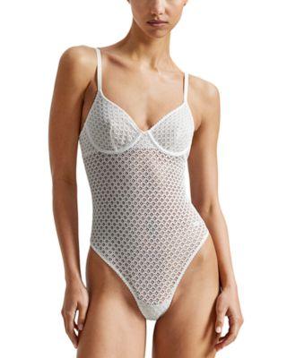 Eyelet Bodysuit by POLO RALPH LAUREN