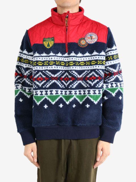 Fair Isle fleece sweatshirt by POLO RALPH LAUREN