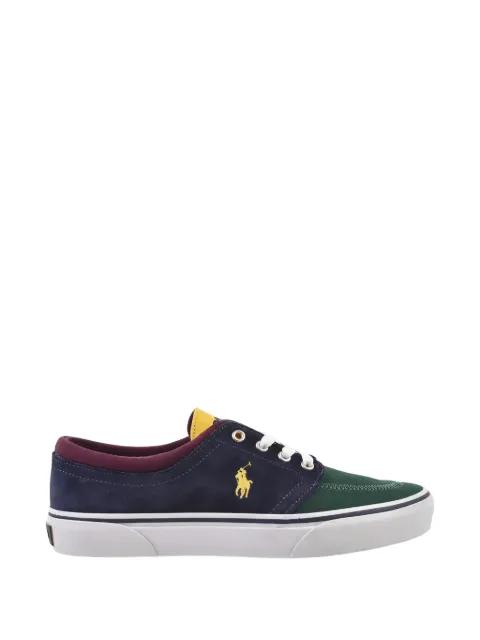 Faxon X "Navy/Multicolor" sneakers by POLO RALPH LAUREN