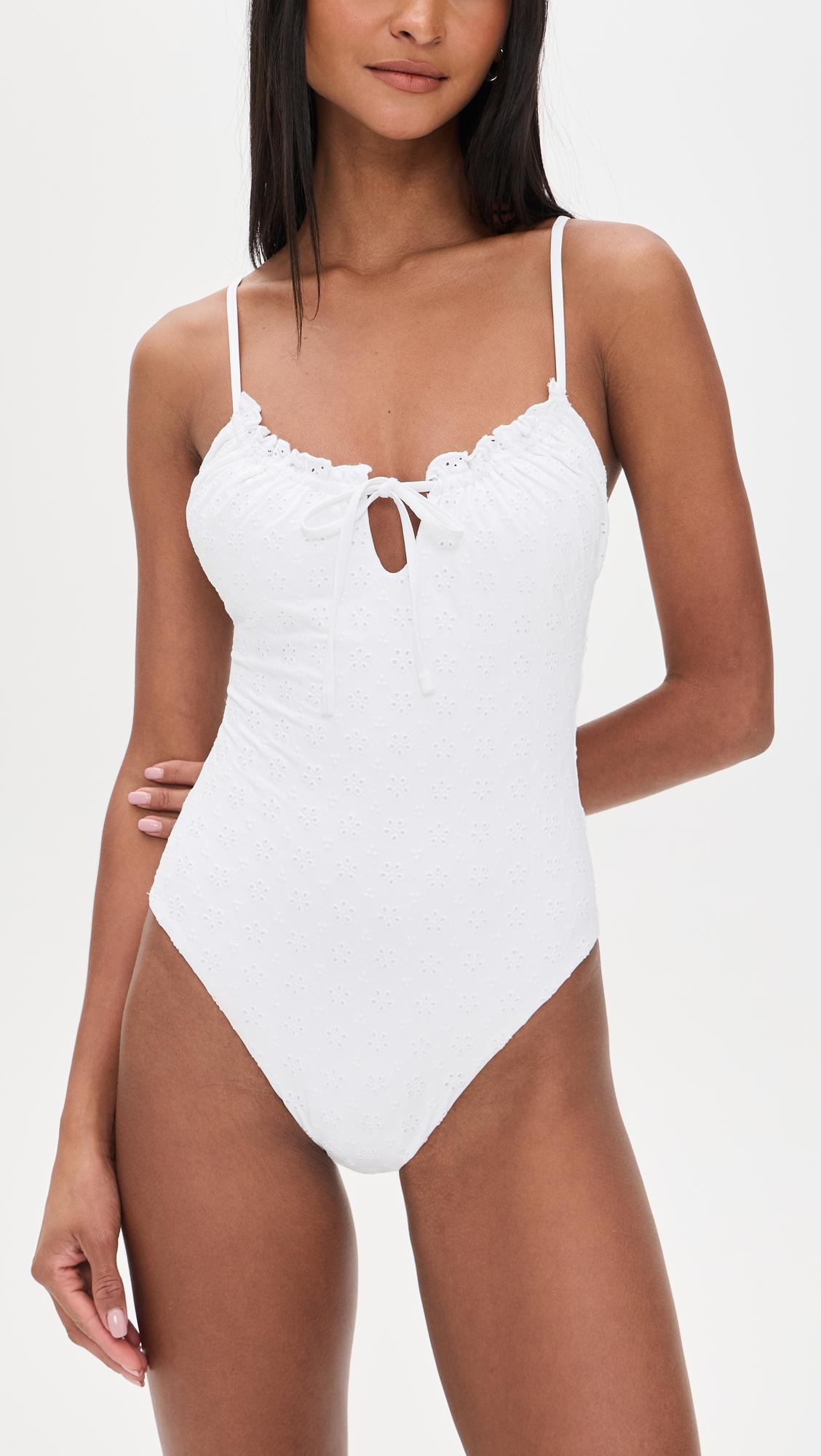 Floral Eyelet One Piece by POLO RALPH LAUREN