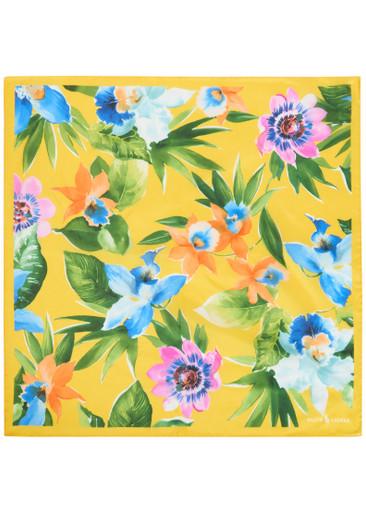 Floral-print silk-chiffon bandana by POLO RALPH LAUREN