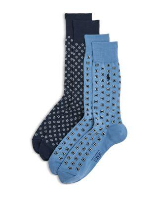 Foulard Slack Socks - Pack of 2 by POLO RALPH LAUREN