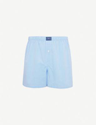 Gingham relaxed-fit cotton boxers by POLO RALPH LAUREN