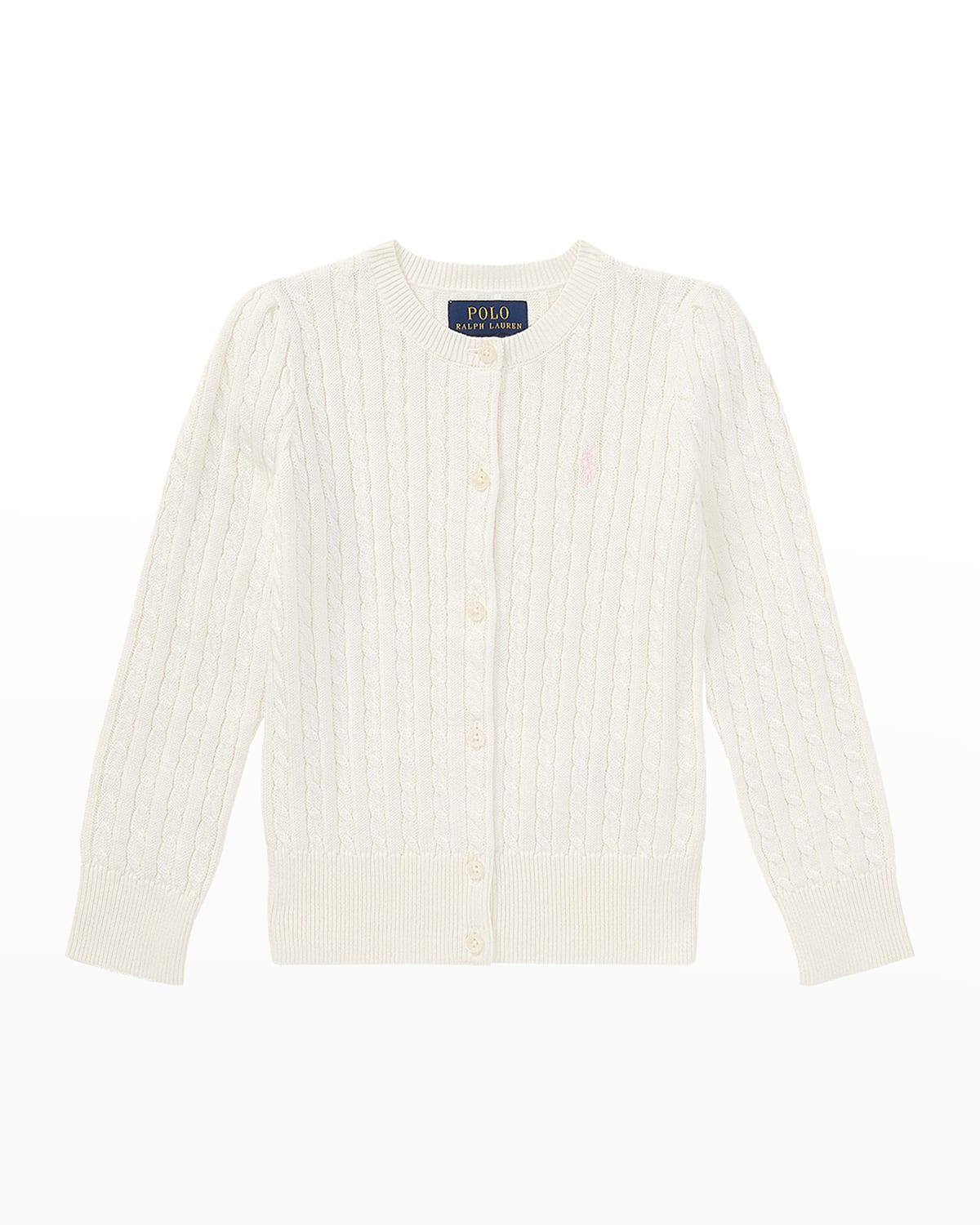 Girl's Cotton Cable-Knit Sweater by POLO RALPH LAUREN