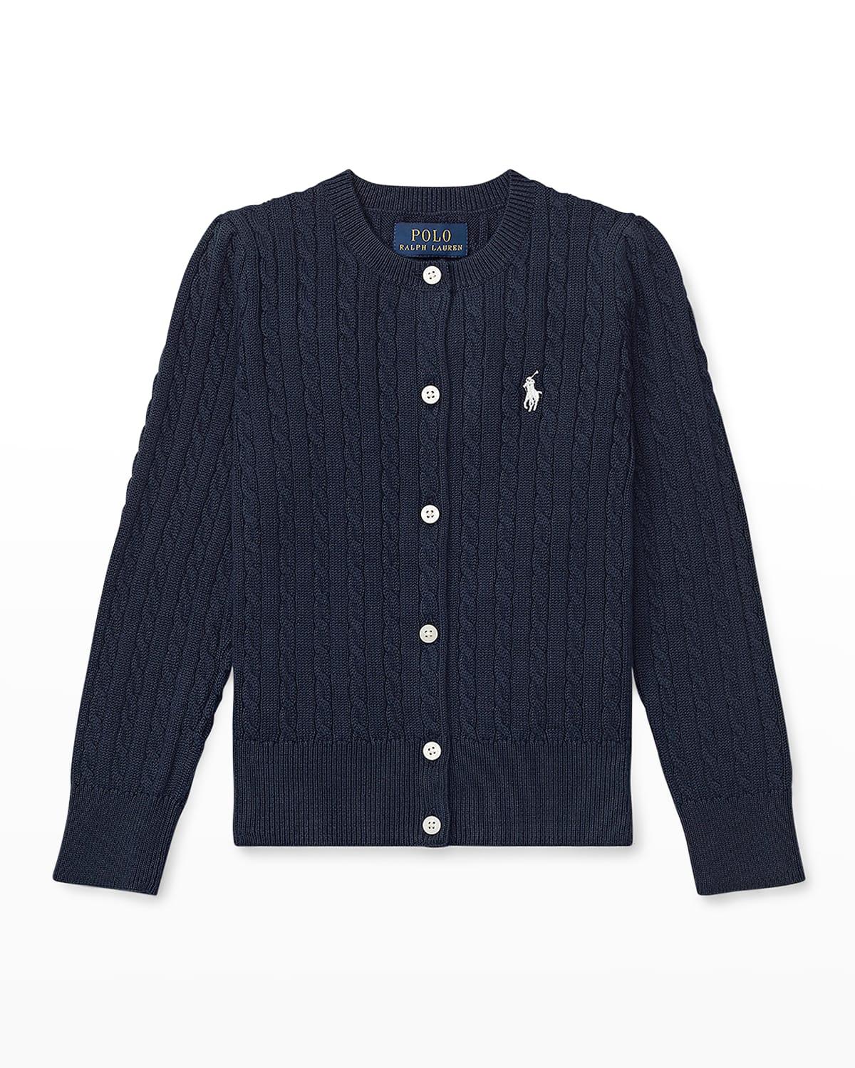 Girl's Cotton Cable-Knit Sweater by POLO RALPH LAUREN