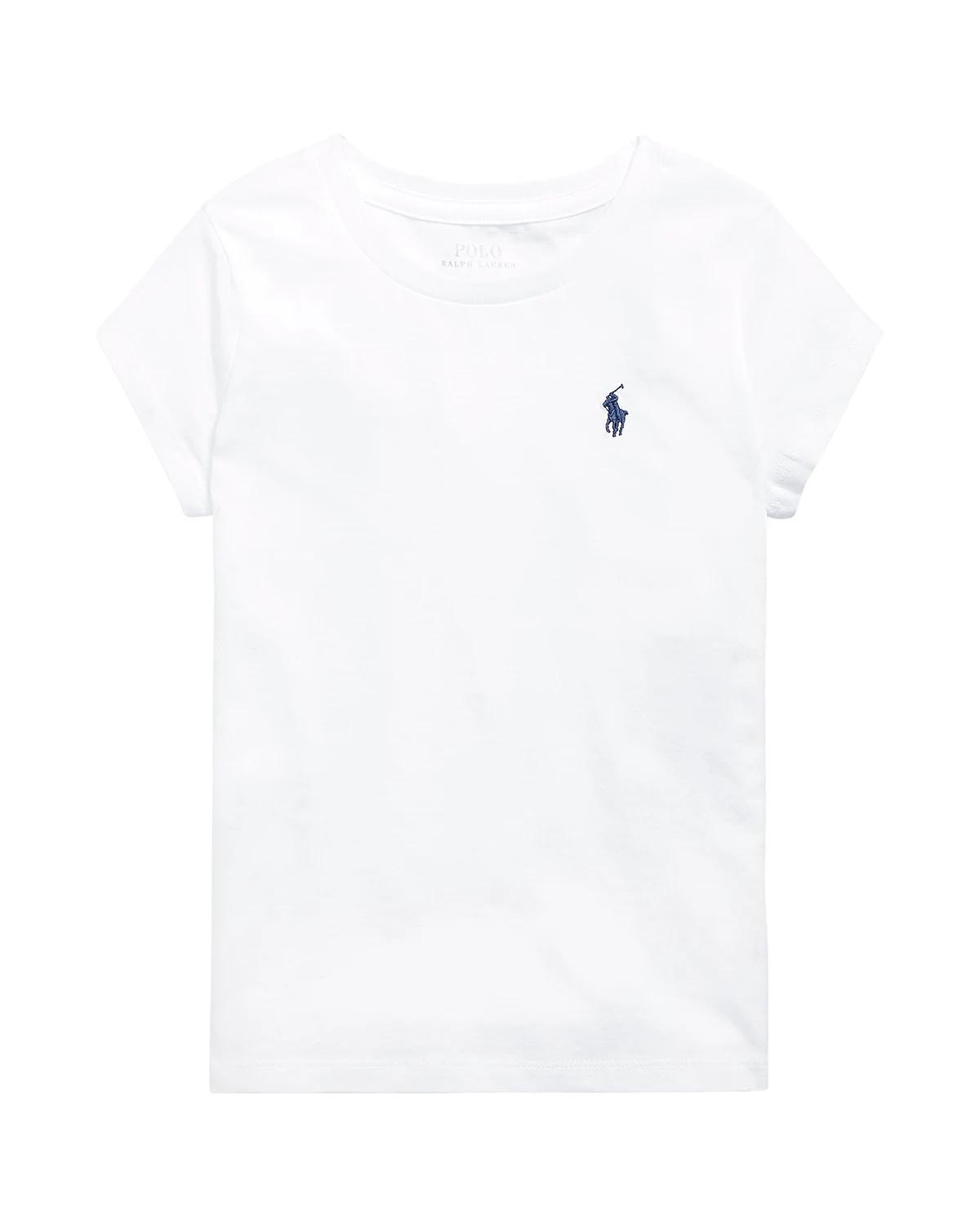 Girl's Short-Sleeve Crewneck Tees by POLO RALPH LAUREN