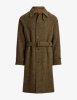 Glend Plaid Tweed Wool Balmacaan Coat by POLO RALPH LAUREN Glend Plaid Tweed Wool Balmacaan Coat by POLO RALPH LAUREN