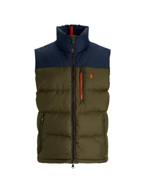 Gorham colourblock gilet by POLO RALPH LAUREN