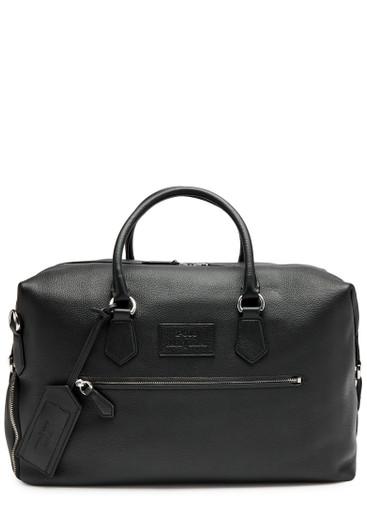 Grained leather holdall by POLO RALPH LAUREN