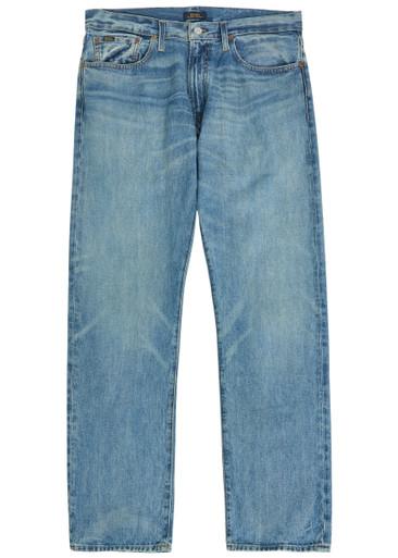 Hampton slim straight-leg jeans by POLO RALPH LAUREN