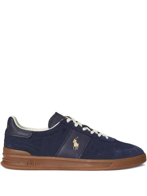 Heritage Aera suede sneakers by POLO RALPH LAUREN
