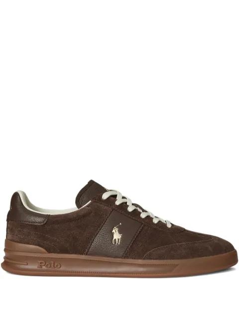 Heritage Aera suede sneakers by POLO RALPH LAUREN