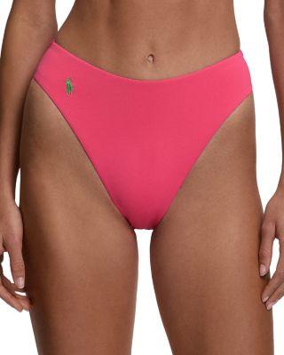 High Leg Bikini Bottom by POLO RALPH LAUREN