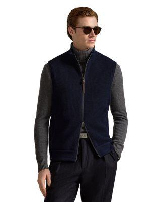 Hybrid Full-Zip Sweater Vest by POLO RALPH LAUREN