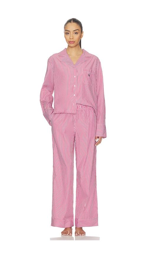 Polo Ralph Lauren Intimates Core Pajama Set in Red by POLO RALPH LAUREN INTIMATES