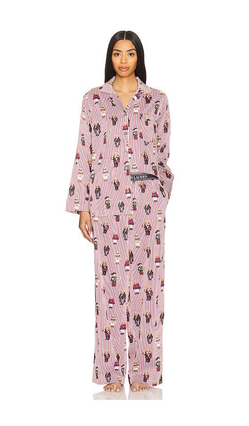 Polo Ralph Lauren Intimates Madison Pajama Set in Pink by POLO RALPH LAUREN INTIMATES