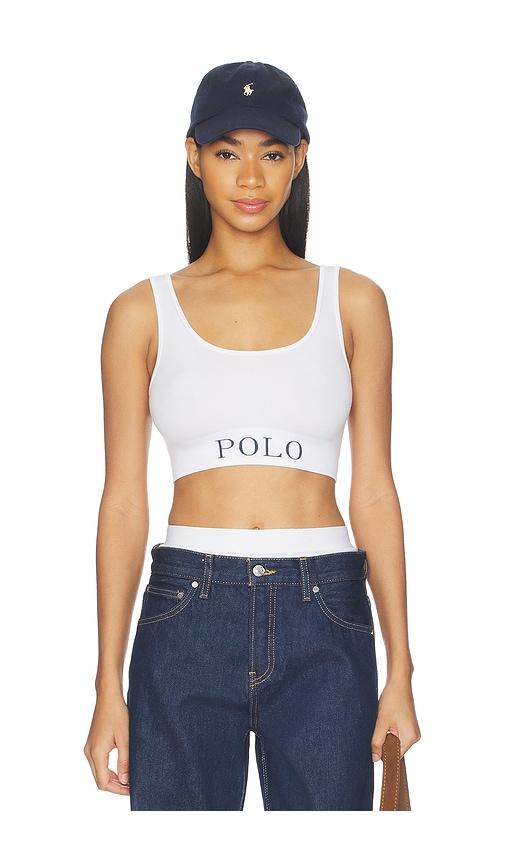 Polo Ralph Lauren Intimates Scoop Tank Top in White by POLO RALPH LAUREN INTIMATES