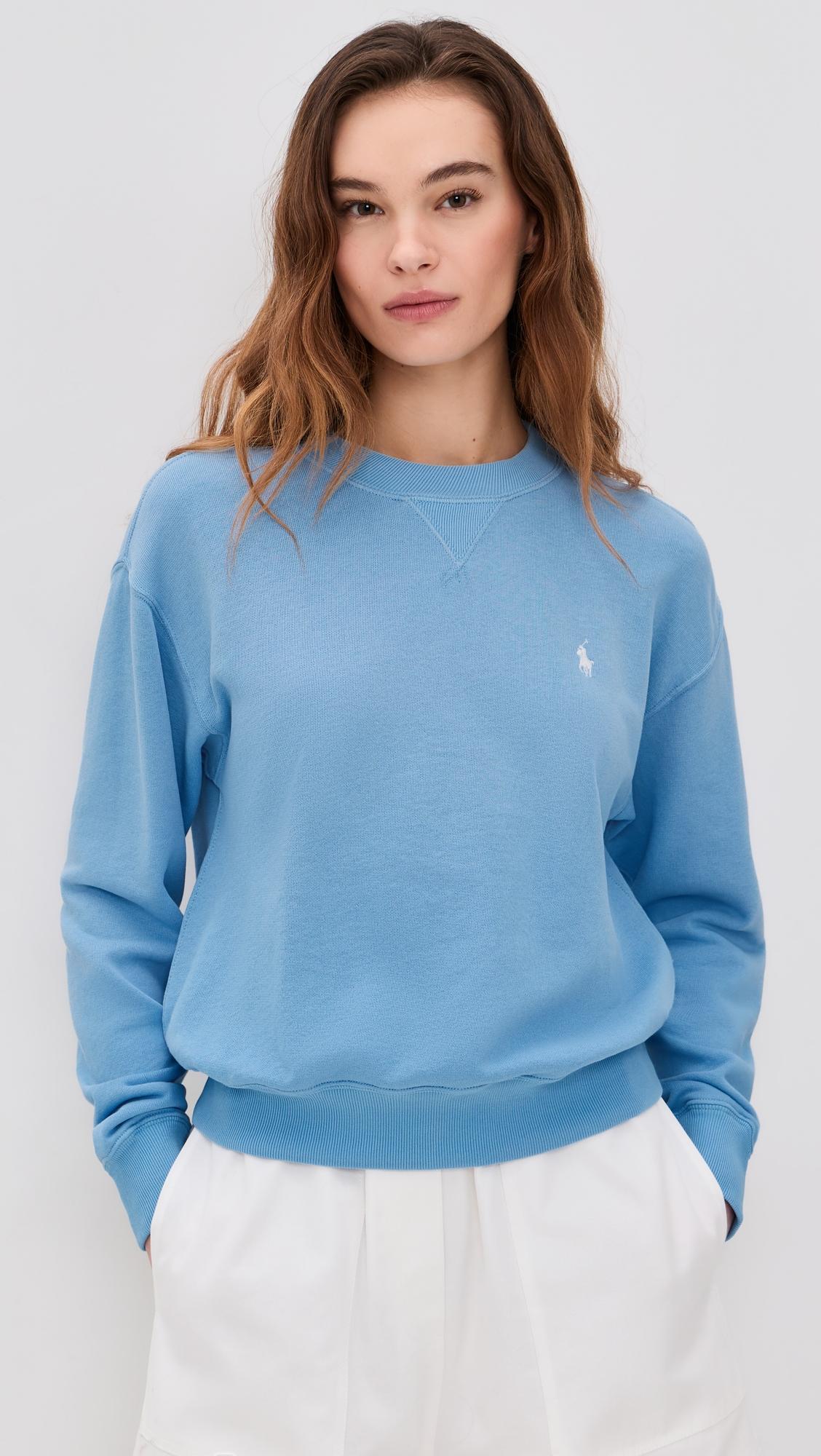 Island Knit Long Sleeve Crew Neck Sweatshirt by POLO RALPH LAUREN