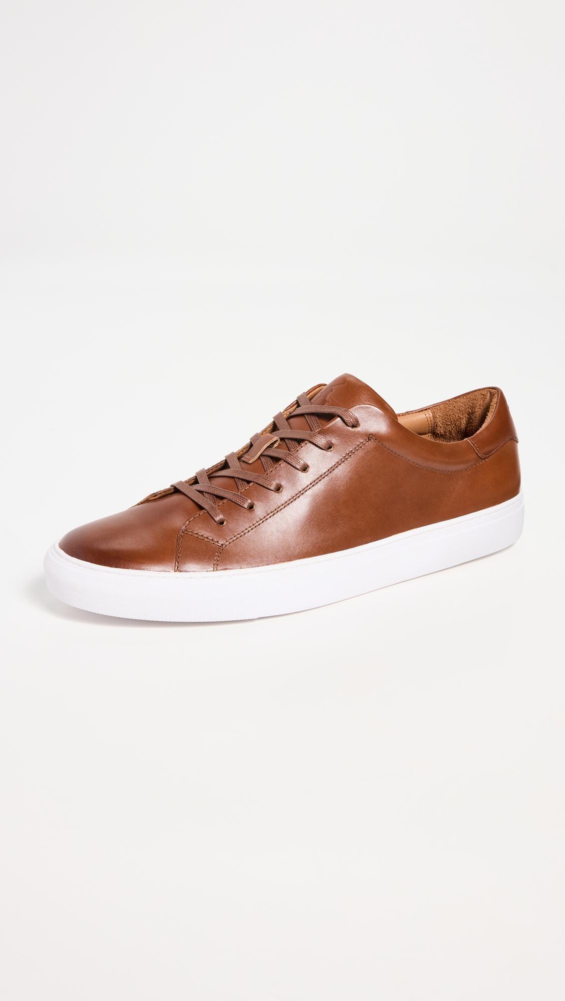 Jermain Ii Leather Sneakers by POLO RALPH LAUREN