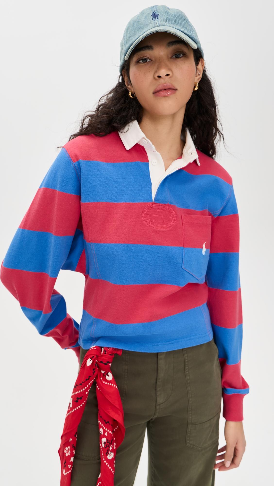 Jersey Long Sleeve Polo by POLO RALPH LAUREN