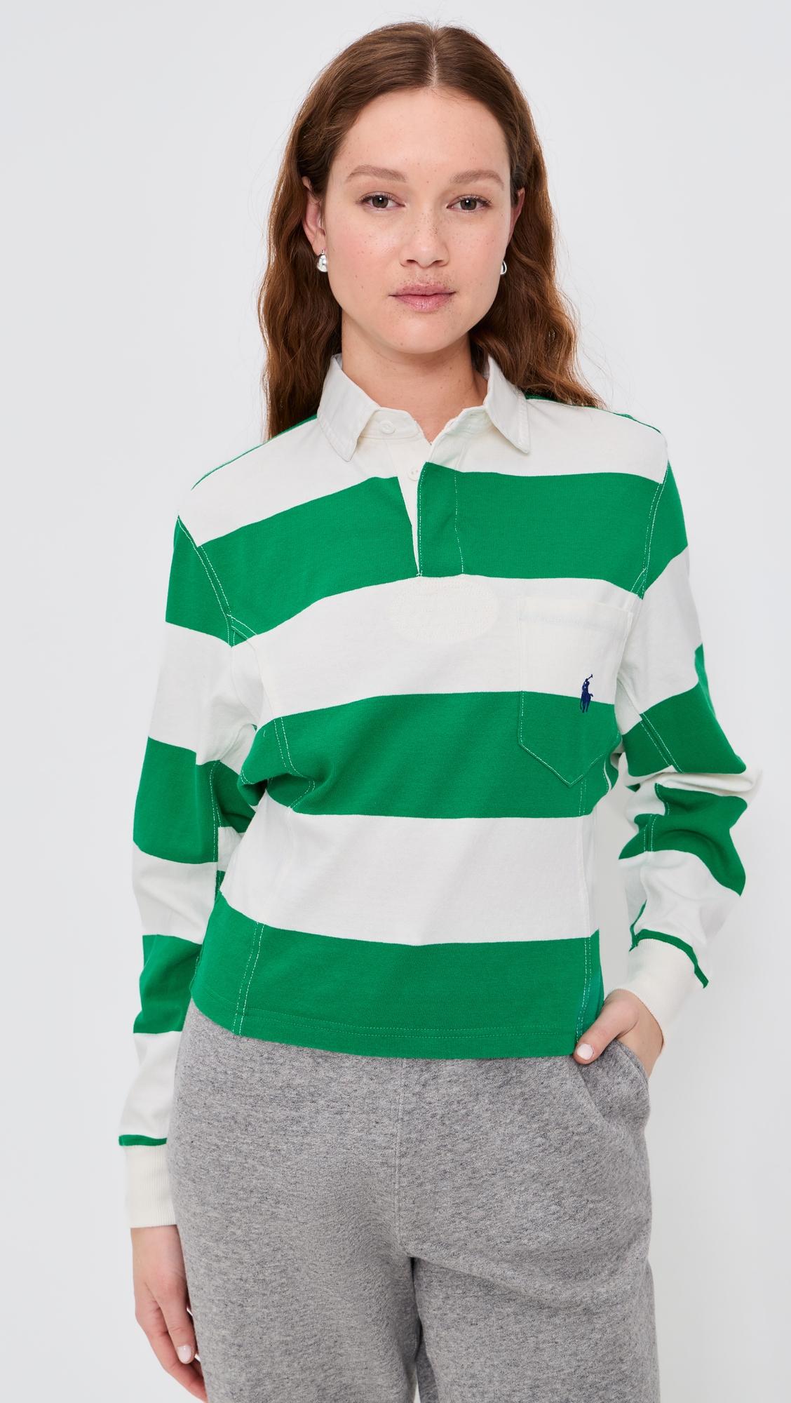 Jersey Polo Top by POLO RALPH LAUREN
