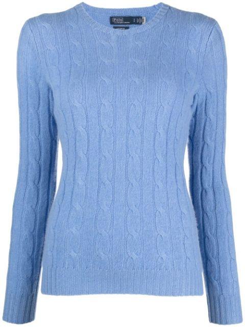 Julianna cable-knit jumper by POLO RALPH LAUREN