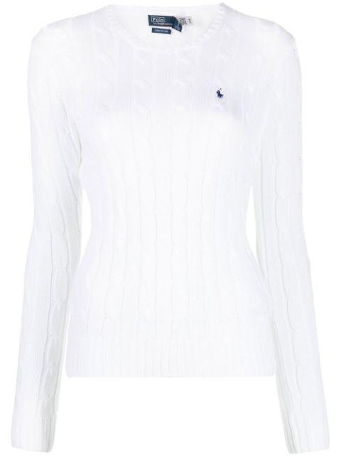 Julianna cable-knit jumper by POLO RALPH LAUREN