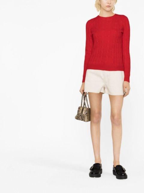 Julianna cable-knit jumper by POLO RALPH LAUREN