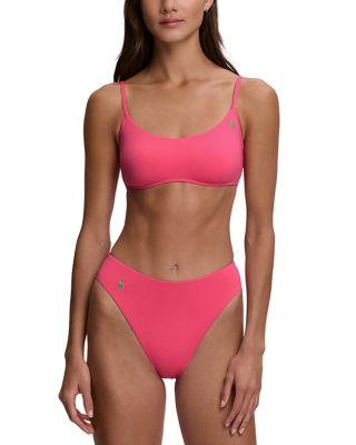 Kennedy Bikini Top & High Leg Bikini Bottom by POLO RALPH LAUREN