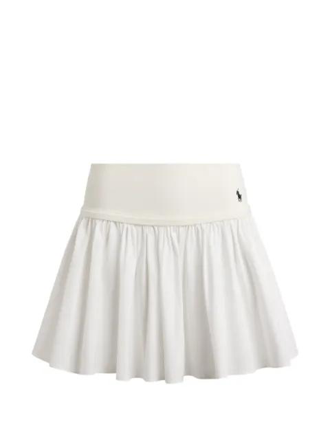 Lila logo-waistline skirt by POLO RALPH LAUREN