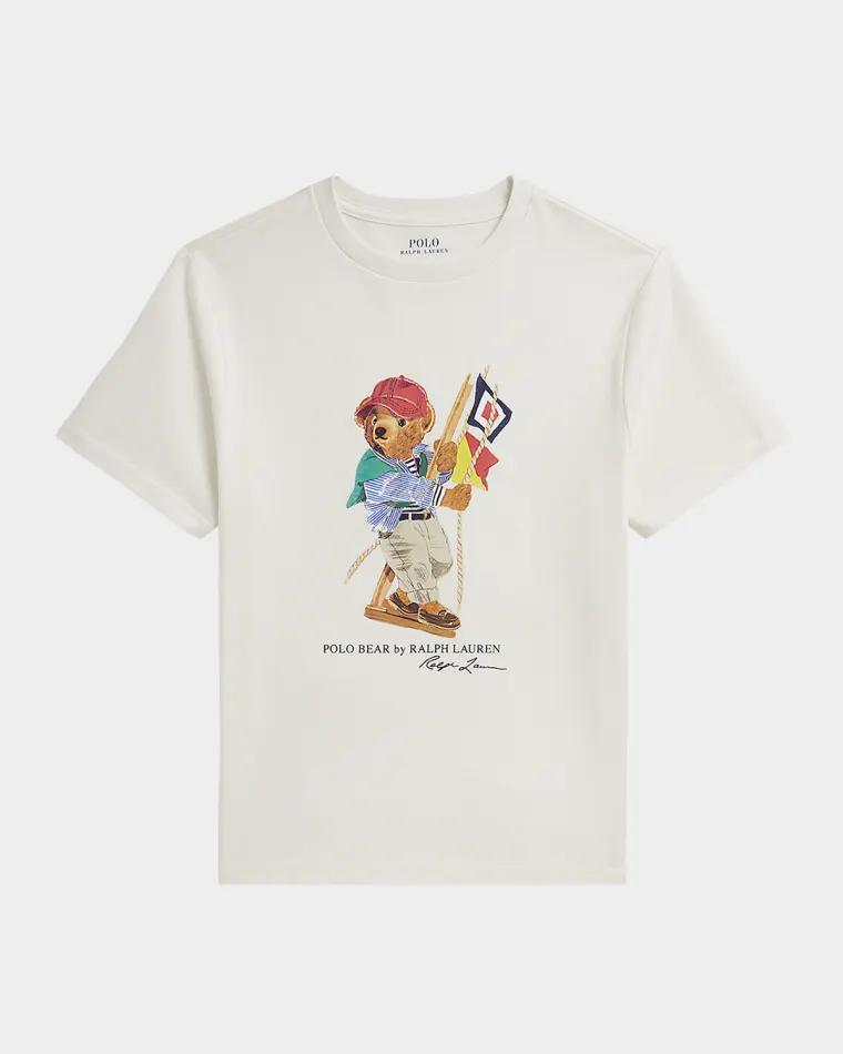 Little Boy's & Boy's Polo Bear Cotton Jersey Tee by POLO RALPH LAUREN