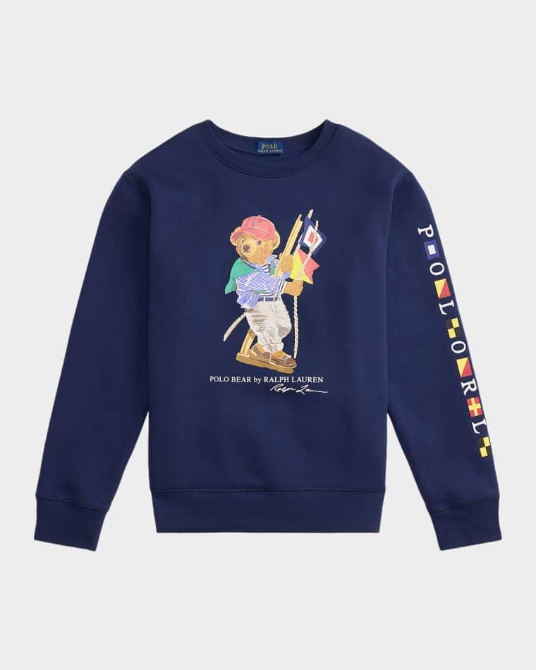 Little Boy's & Boy's Polo Bear Fleece Sweatshirt by POLO RALPH LAUREN