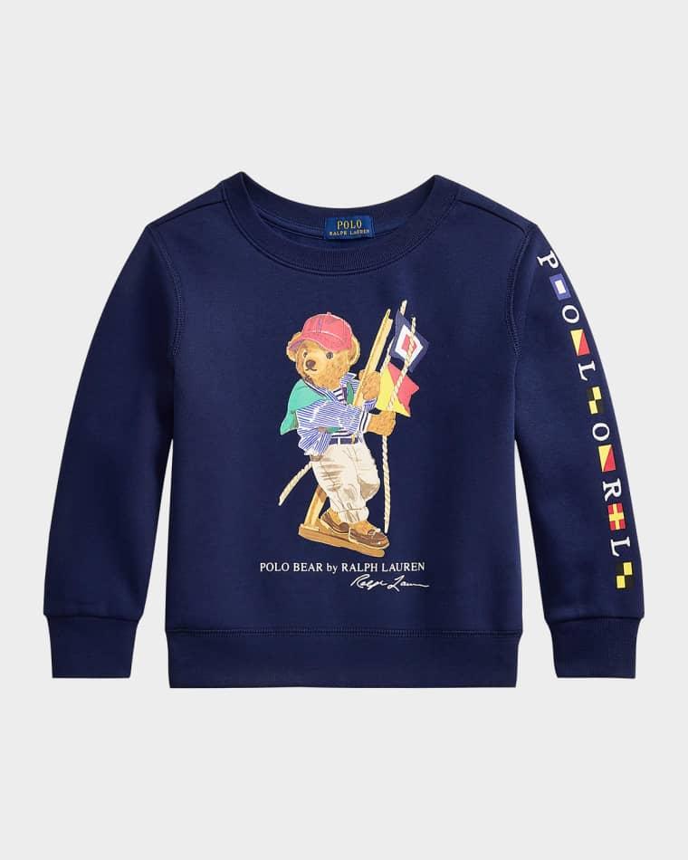 Little Boy's & Boy's Polo Bear Fleece Sweatshirt by POLO RALPH LAUREN