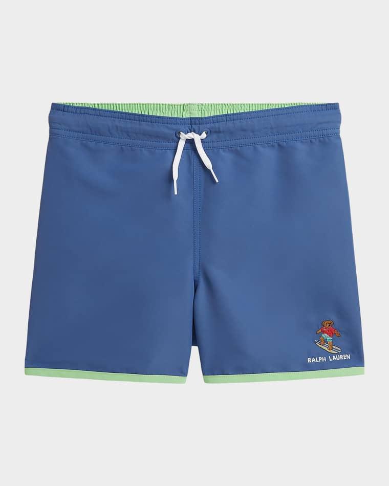 Little Boy's & Boy's Polo Bear Swim Trunk by POLO RALPH LAUREN