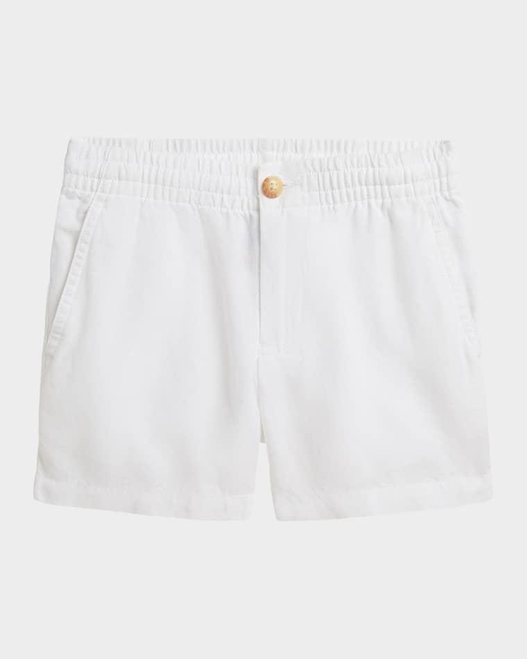 Little Boy's & Boy's Polo Prepster Linen-Cotton Short by POLO RALPH LAUREN