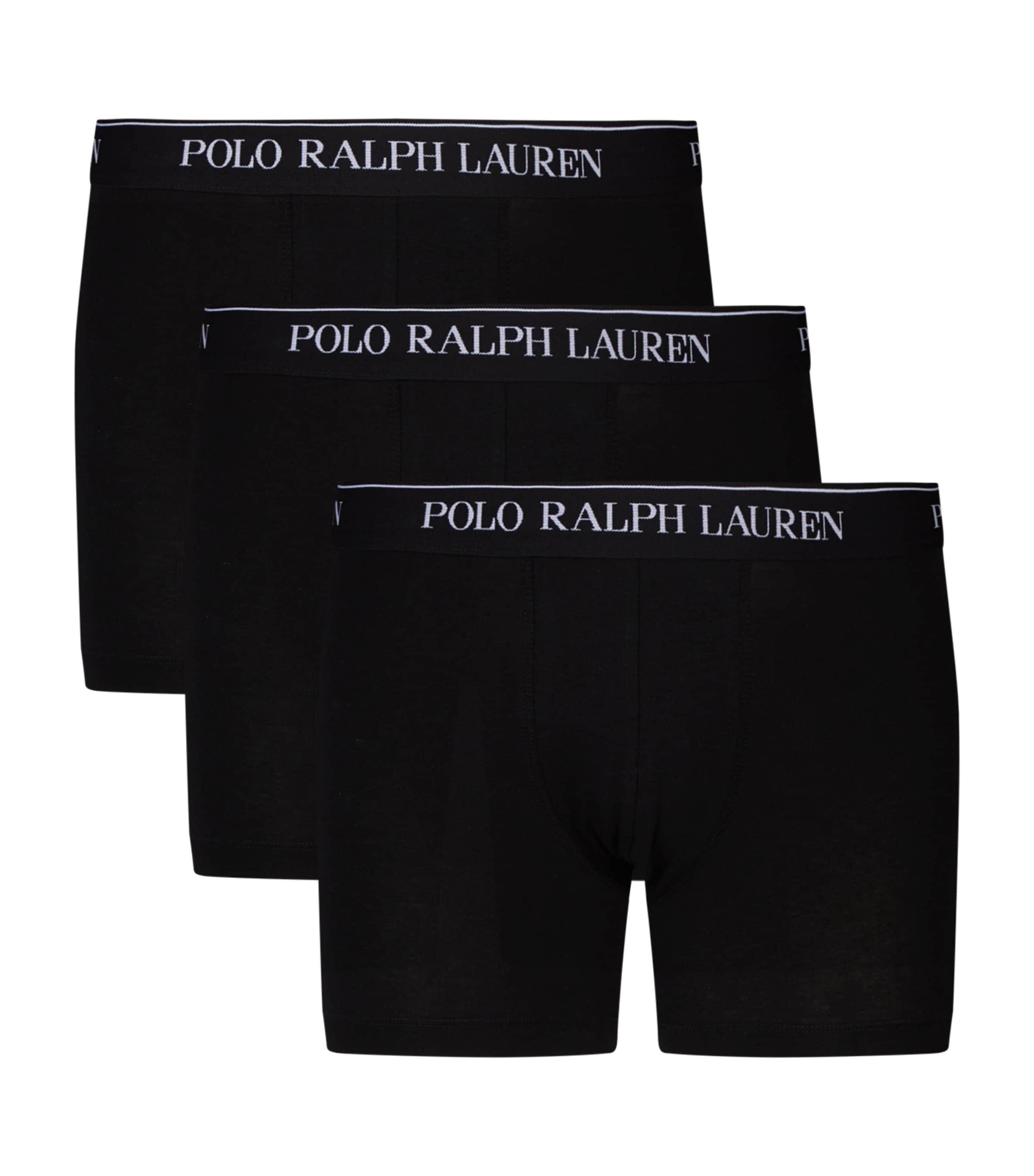 Logo Boxers (Pack Of 3) by POLO RALPH LAUREN