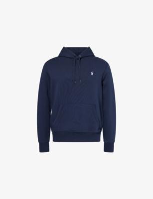 Logo-Embroidered Knit-Tech Cotton-Blend Hoody by POLO RALPH LAUREN