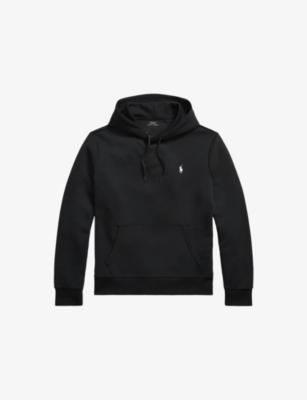 Logo-Embroidered Pouch-Pocket Cotton-Blend Hoody by POLO RALPH LAUREN
