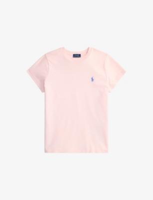 Logo-Embroidered Regular-Fit Cotton-Jersey T-Shirt by POLO RALPH LAUREN