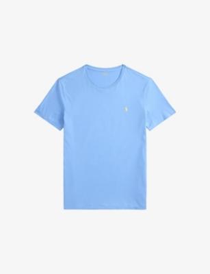 Logo-Embroidered Regular-Fit Cotton-Jersey T-Shirt by POLO RALPH LAUREN