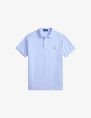 Logo-Embroidery Short-Sleeved Cotton Polo Shirt by POLO RALPH LAUREN