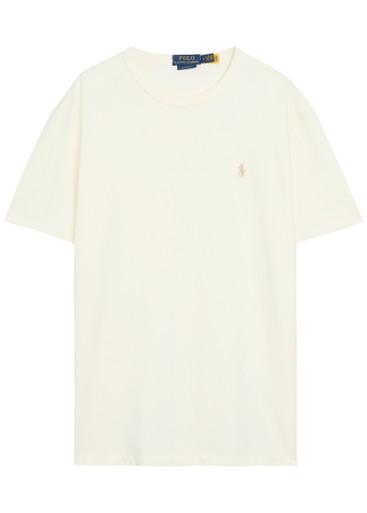 Logo-embroidered cotton T-shirt by POLO RALPH LAUREN