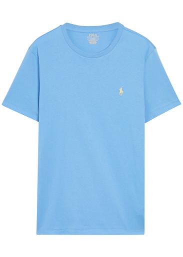 Logo-embroidered cotton T-shirt by POLO RALPH LAUREN